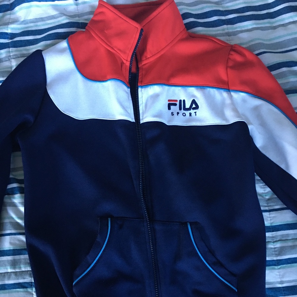 Fila sport womens zip up sweater